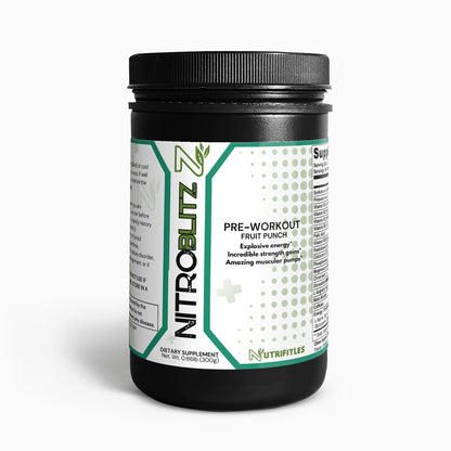 Nitroblitz Pre-Workout Powder (Fruit Punch)