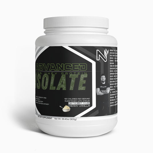 Advanced 100% Whey Protein Isolate (CREAMY Vanilla)