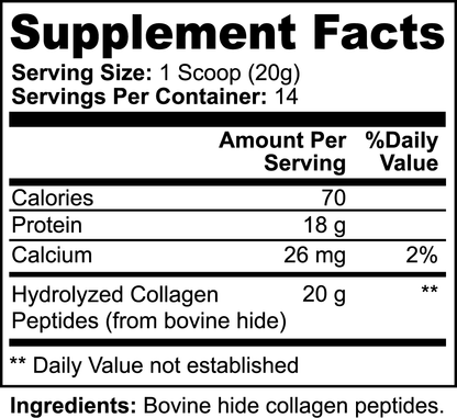 CollaGlow + Hydrolyzed Collagen Peptides